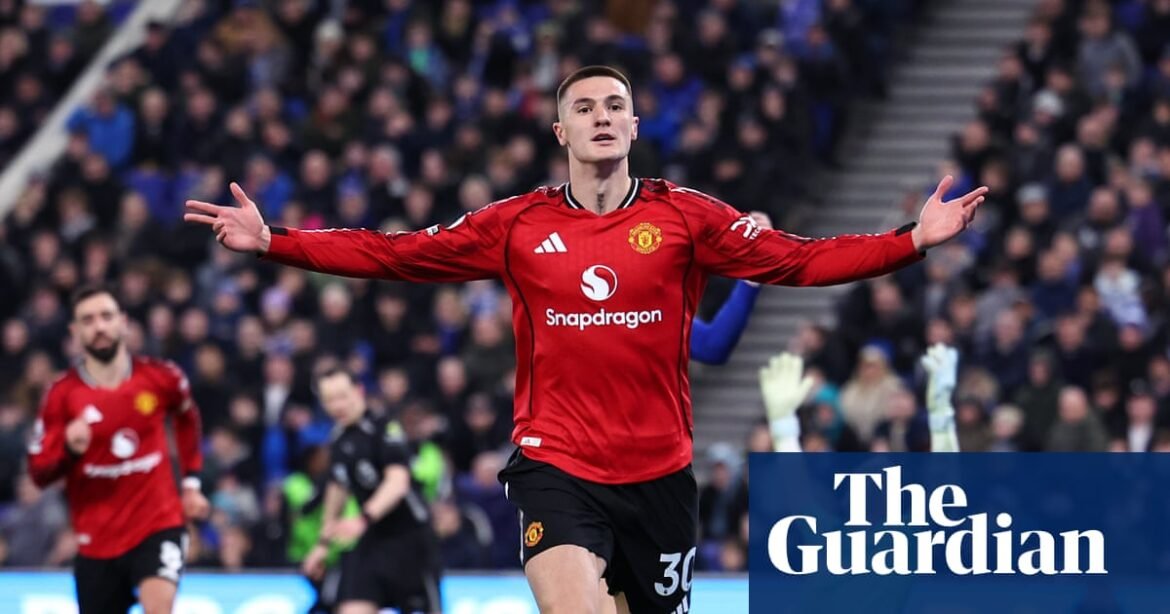 Supersub Benjamin Sesko fires Manchester United past Everton and into top four | Premier League