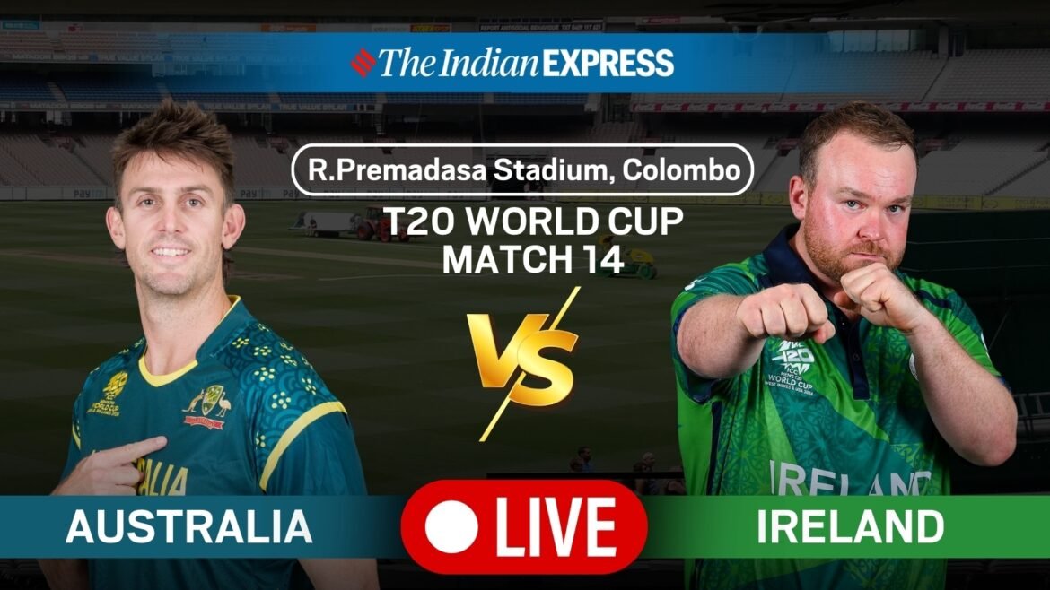 Australia vs Ireland Live Score