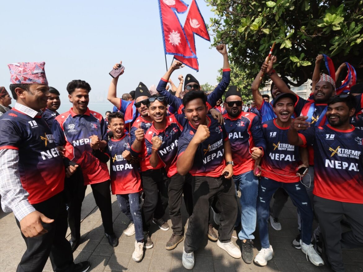 T20 World Cup: Nepal fans light up Wankhede despite painful England loss | ICC Men's T20 World Cup