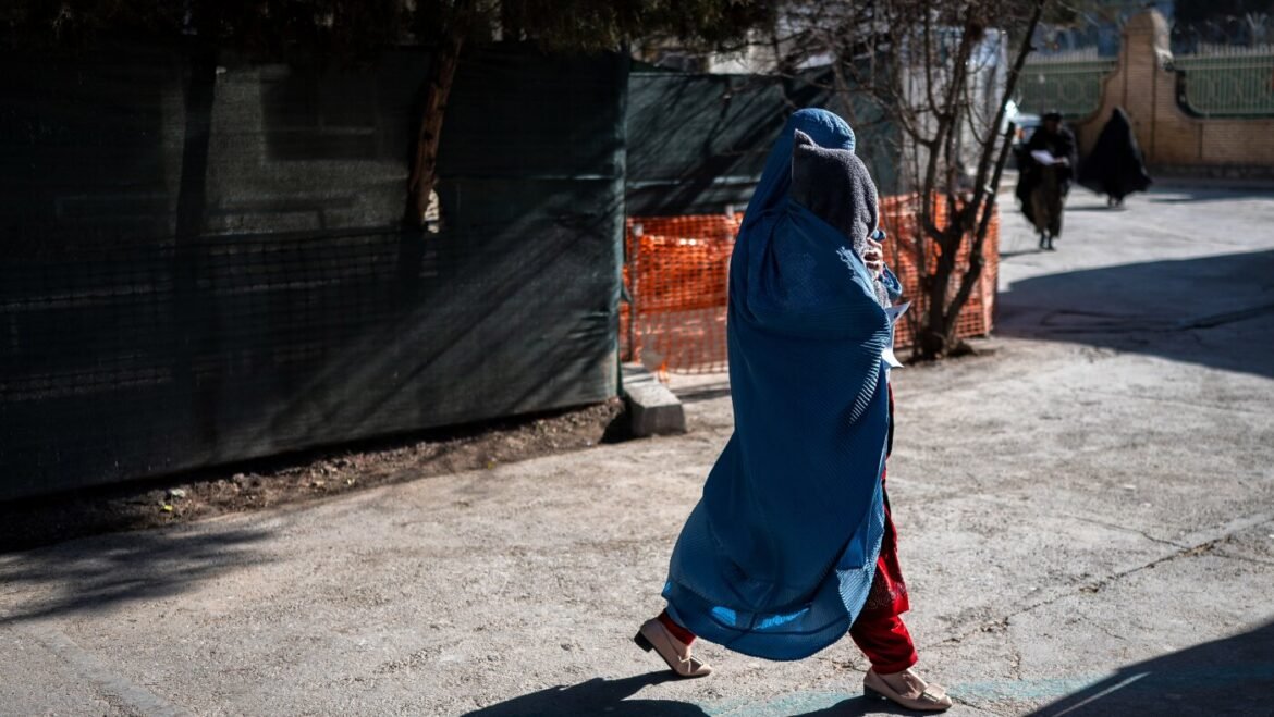 Taliban cracks down on women who don't cover up in public : NPR
