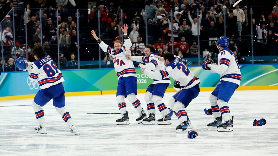 Team USA men's hockey returns to United States after old medal win