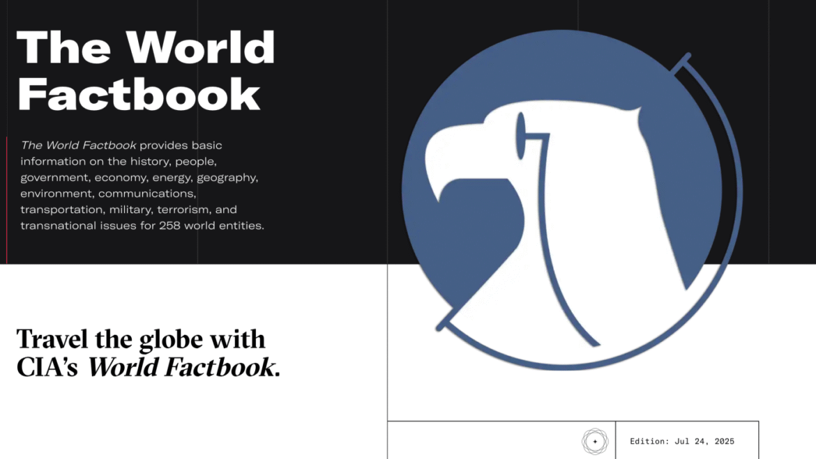 The CIA World Factbook is dead. Here’s how I came to love it : NPR