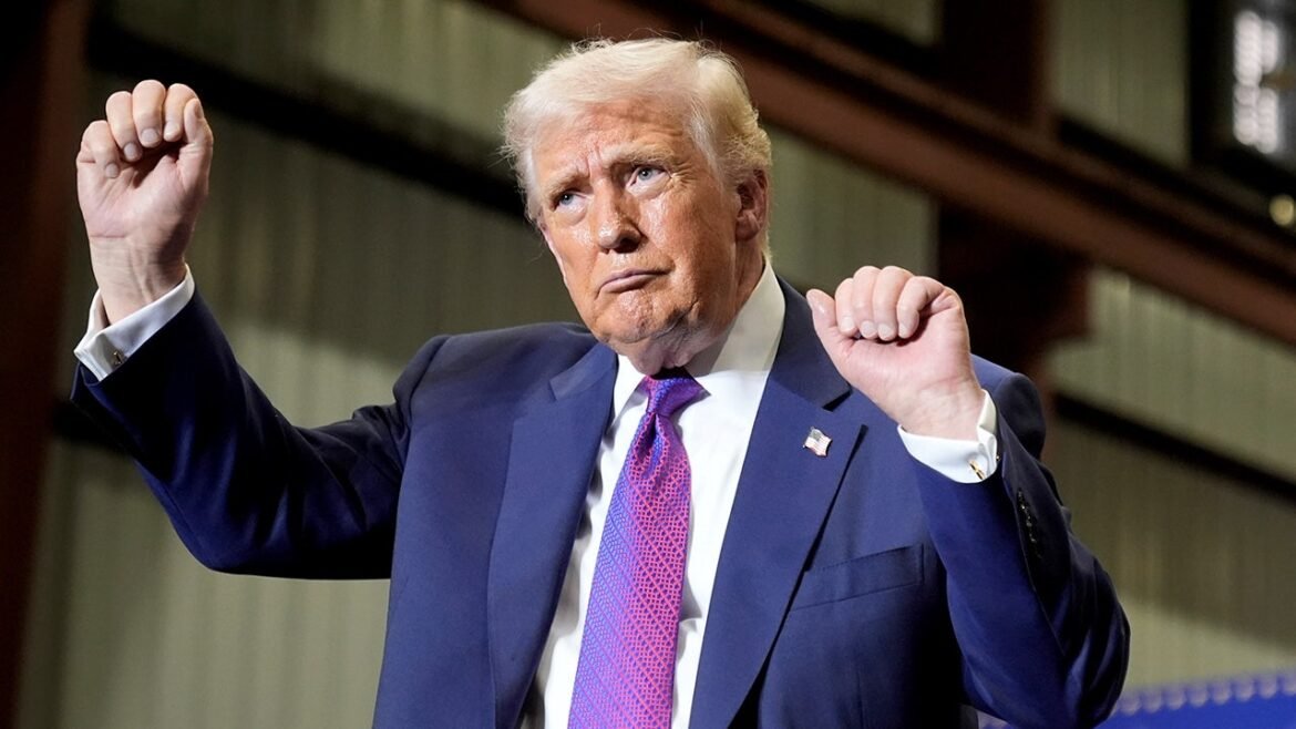 Trump reacts to USA men's hockey's gold medal win