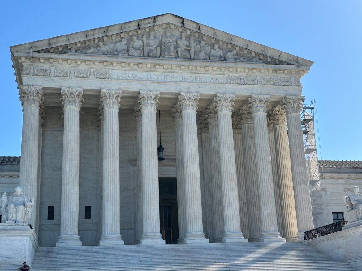 The U.S. Supreme Court on Oct. 9, 2024. (Photo by Jane Norman/States Newsroom)