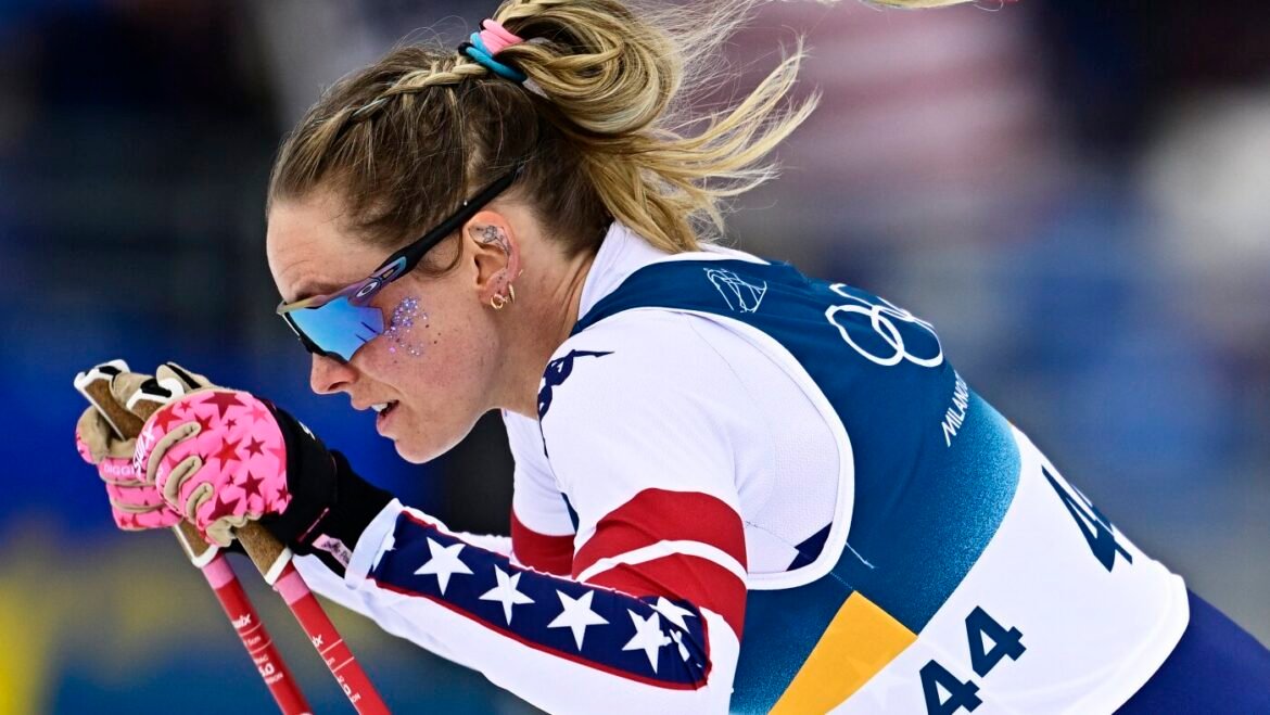 U.S. cross-country star Jessie Diggins claims bronze, medaling in third straight Olympics : NPR