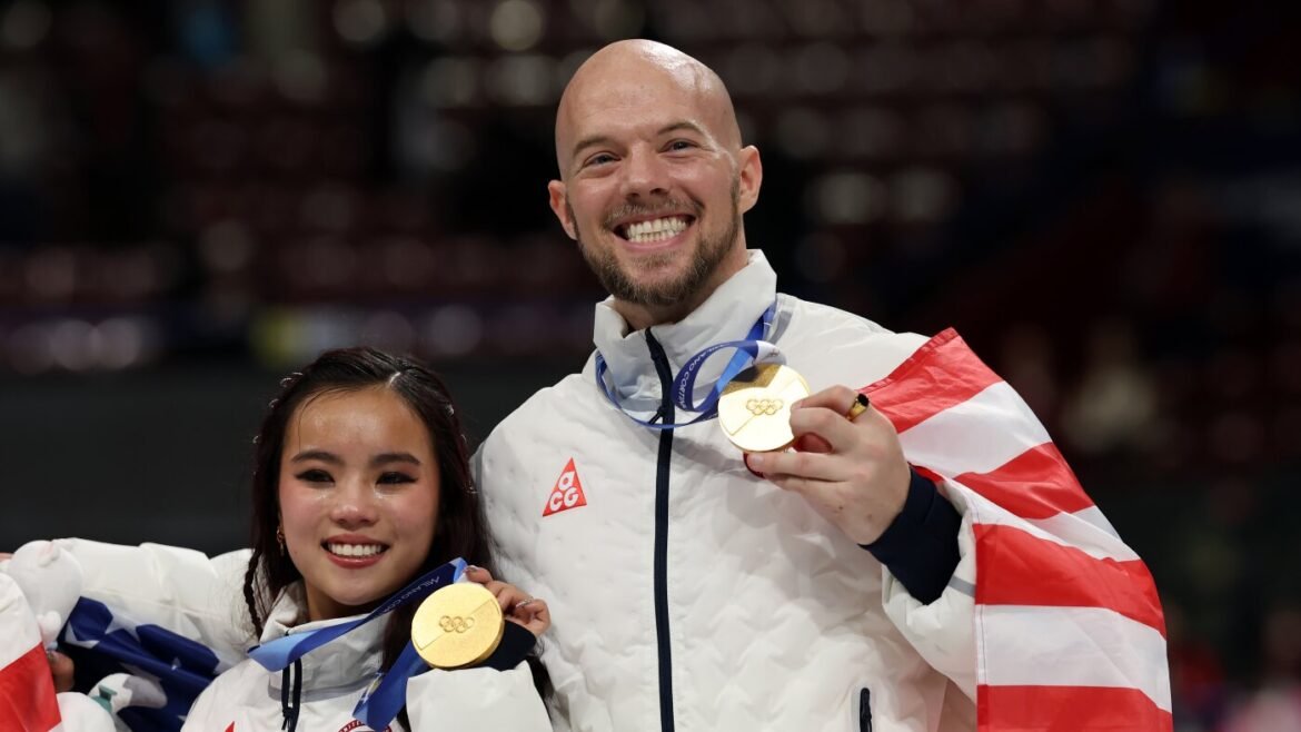 U.S. pairs skater Danny O'Shea’s 30-year Olympic dream comes true : NPR