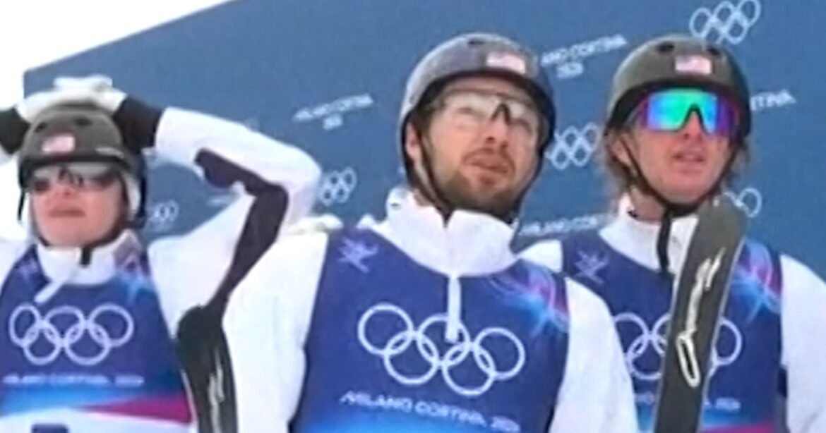 USA takes gold in freestyle skiing mixed team aerials