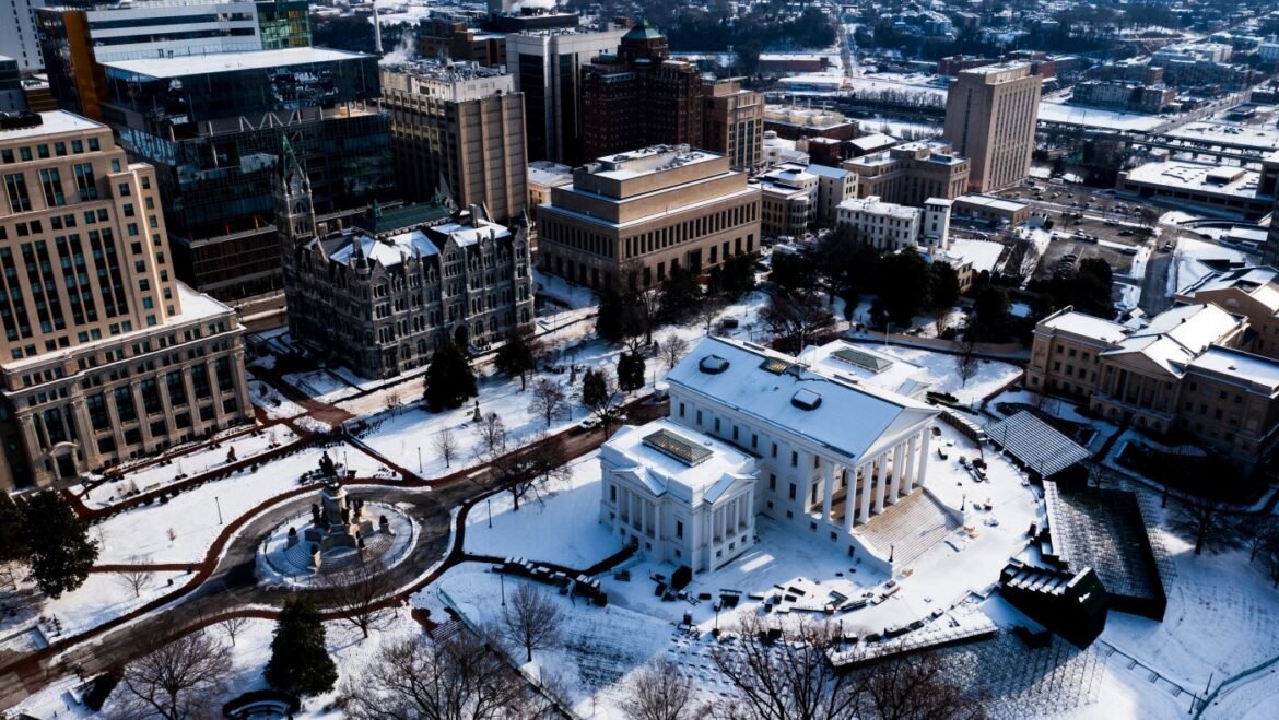 Virginia Democrats show map to counter Trump redistricting but its future is unclear : NPR