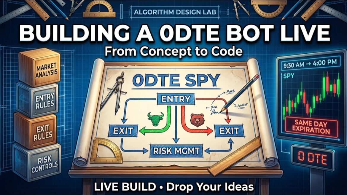 We’re Coding a SPY 0DTE Algo Strategy LIVE