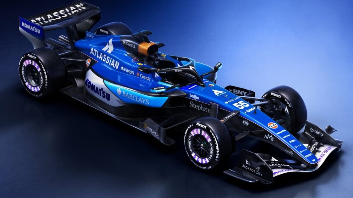 Williams' livery for the 2026 season (Williams image)