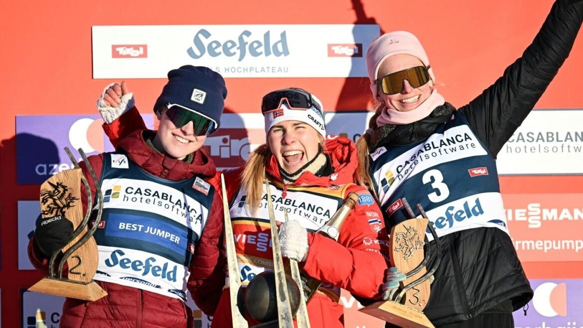 Women's Nordic combined pushes for Olympic inclusion : NPR