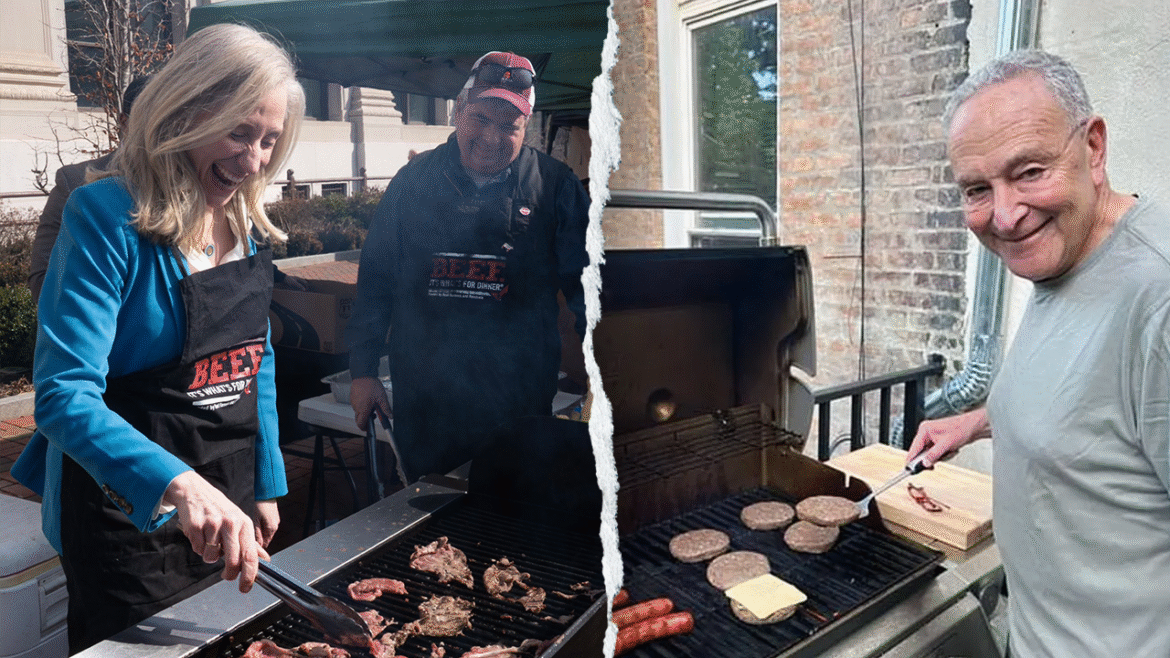 ‘What is That?’: Dem governor roasted over bizarre ‘weed-wacker’ grilling photo