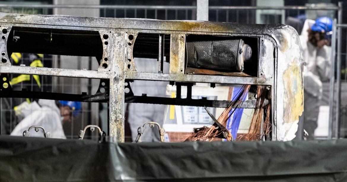 6 killed, 3 hospitalized in Switzerland bus fire that may have been "deliberate," police say