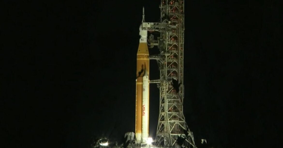 Artemis II back on launch pad for moon flyby mission