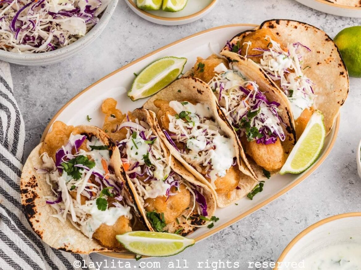 Baja Fish Tacos – Laylita's Recipes