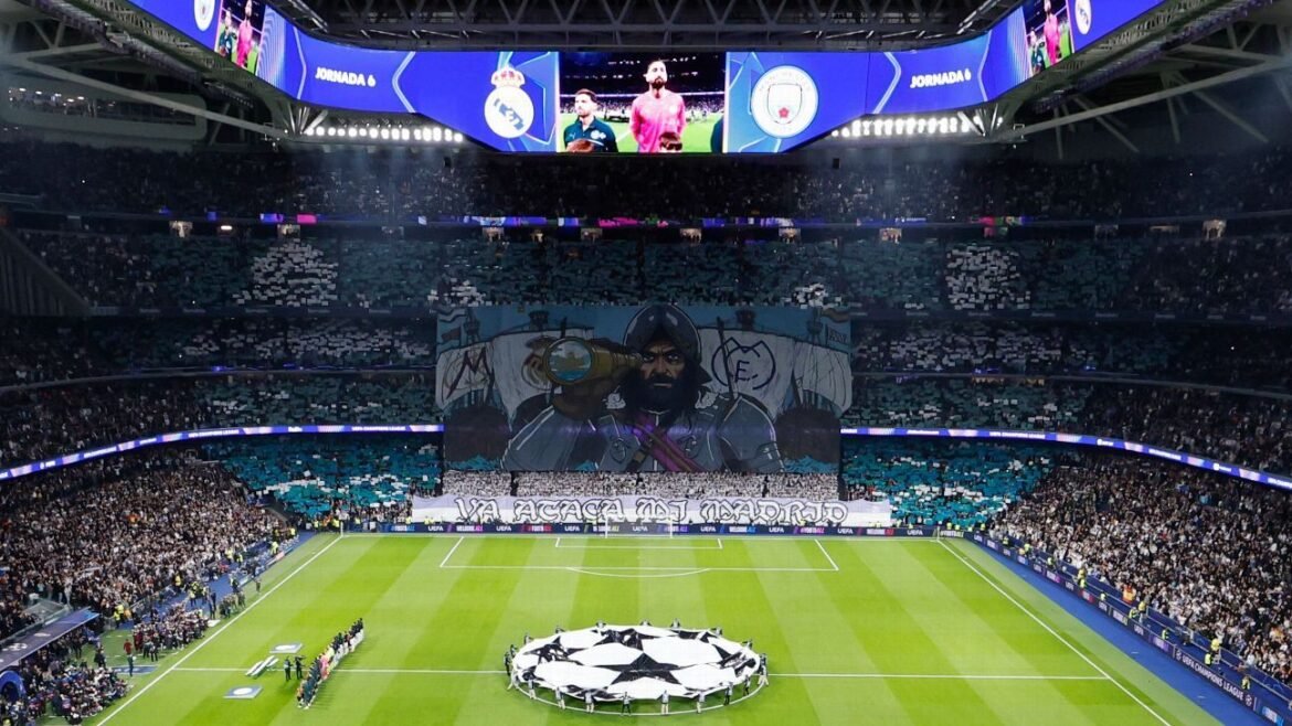 Best Champions League tifos: Bob Marley, The Beatles, 'Erling the Great'