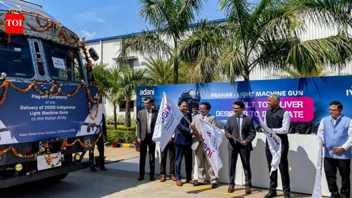 Big boost for Army: Adani Defence delivers first...