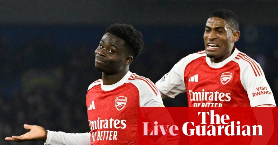 Brighton v Arsenal, Manchester City v Nottingham Forest, and more: Premier League – live | Premier League