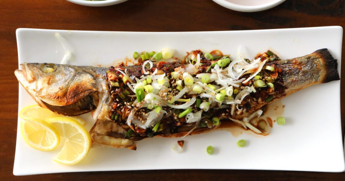Broiled Whole Branzino recipe recipe by Maangchi