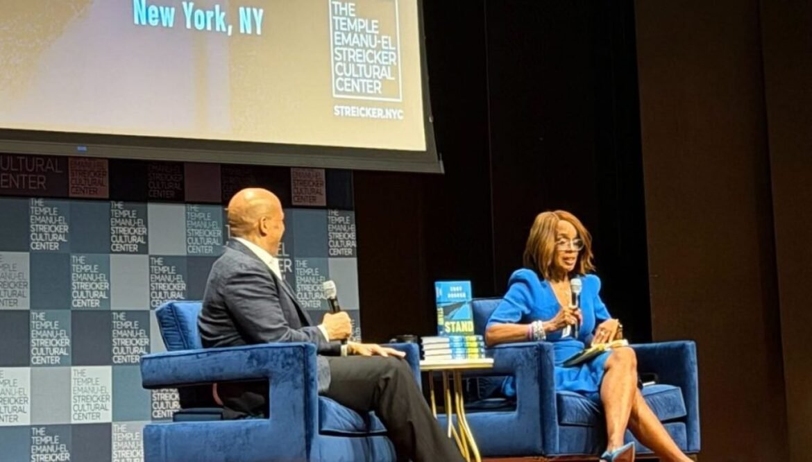 Cory Booker stops in New York City for latest book tour event
