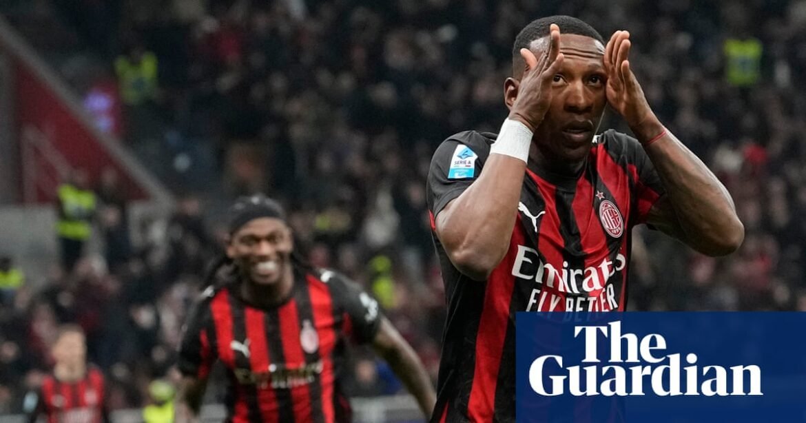 European football: Estupiñán’s derby strike for Milan cuts Inter’s Serie A lead | European club football
