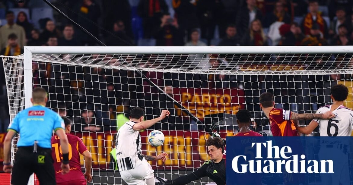 European football: Late fightback at Roma keeps Juventus in hunt for top-four spot | European club football
