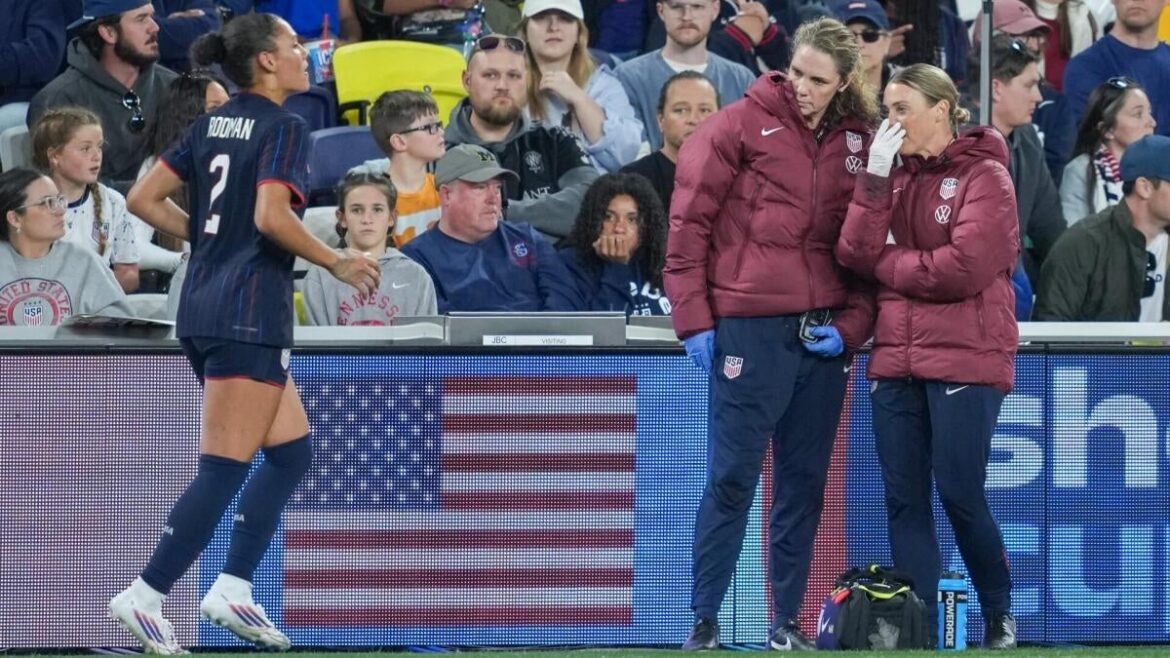 Experimental USWNT survive as Trinity Rodman's status is unclear after injury