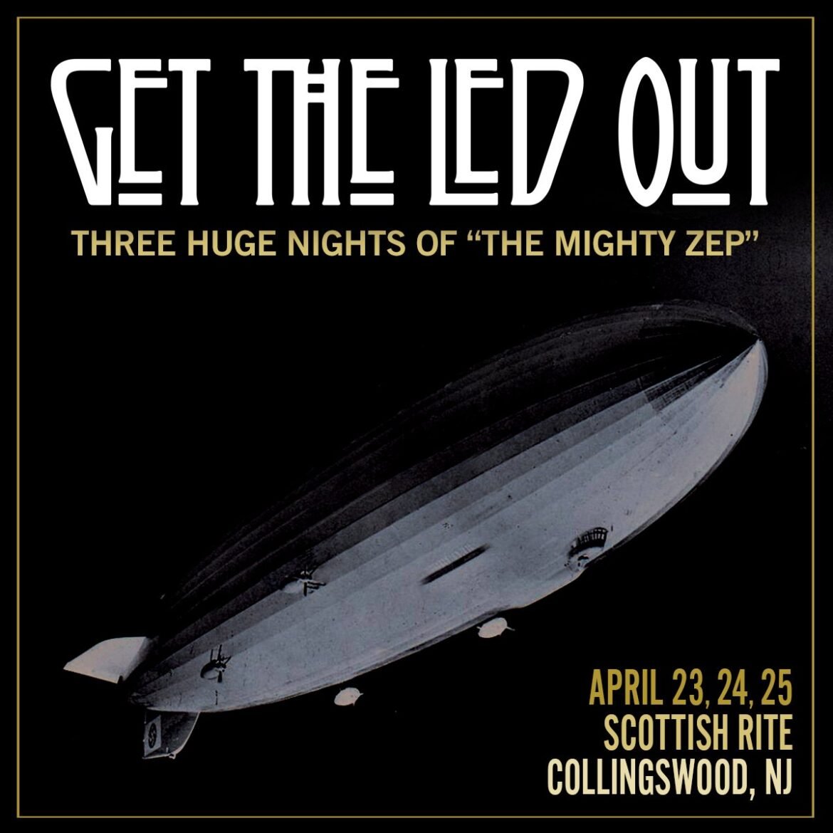 Get the Led Out to Perform Three Nights at Scottish Rite Auditorium