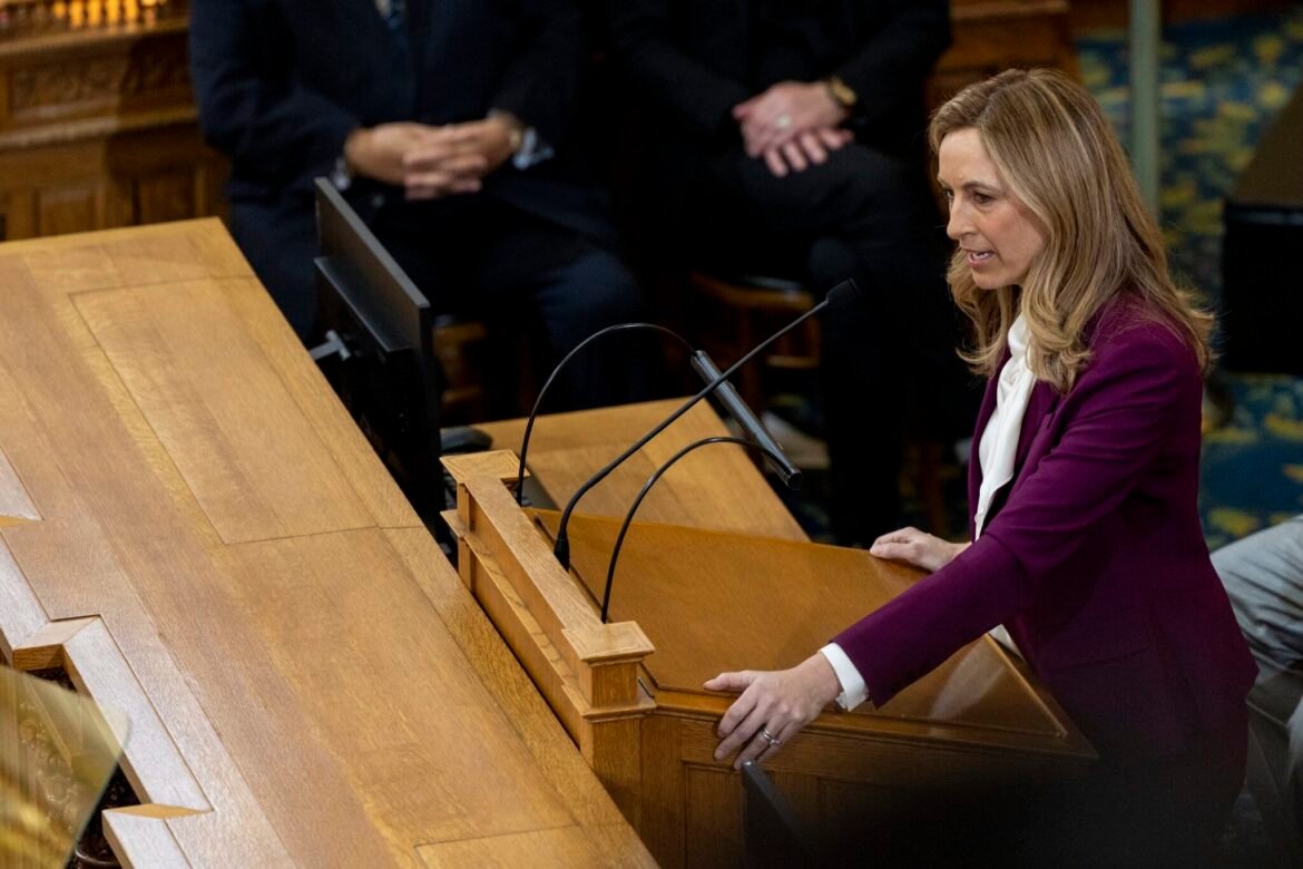 Gov. Sherrill plan seeks to fine big companies with workers on Medicaid • New Jersey Monitor