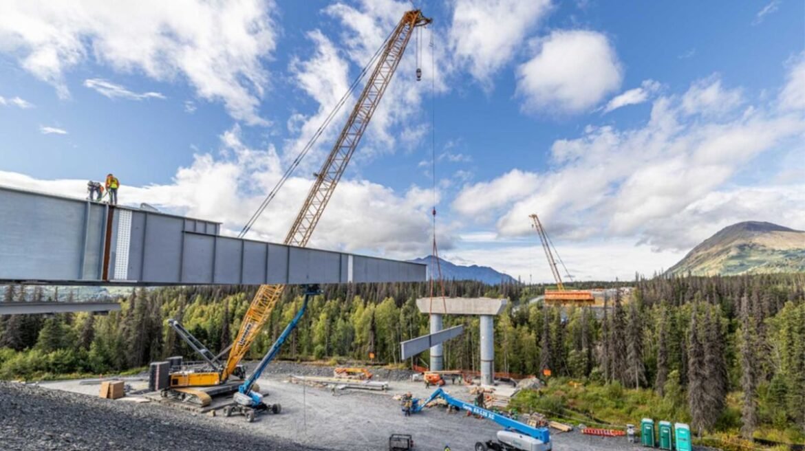 How Liebherr Cranes Power One of Alaska's Largest Infrastructure Projects : CEG