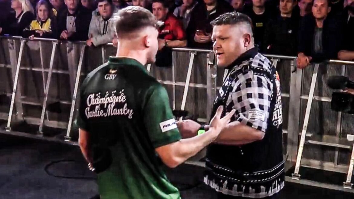 MANBY AND HURRELL CLASH