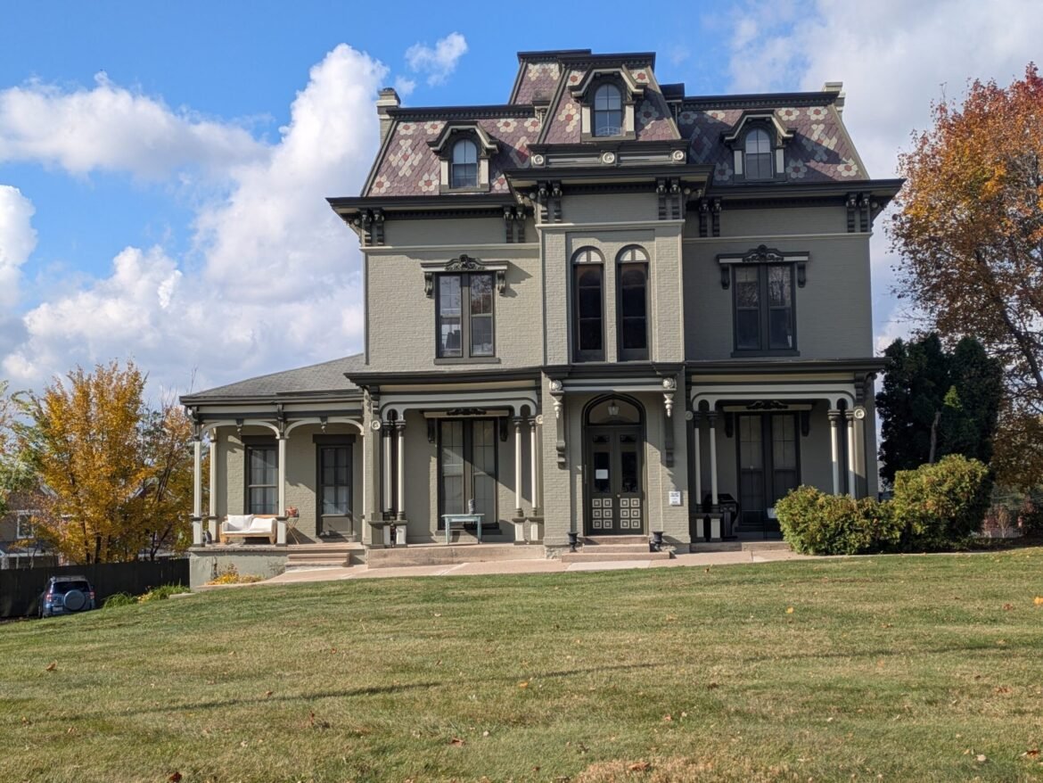 Ypsilanti's famous Gilbert Mansion as it stands today