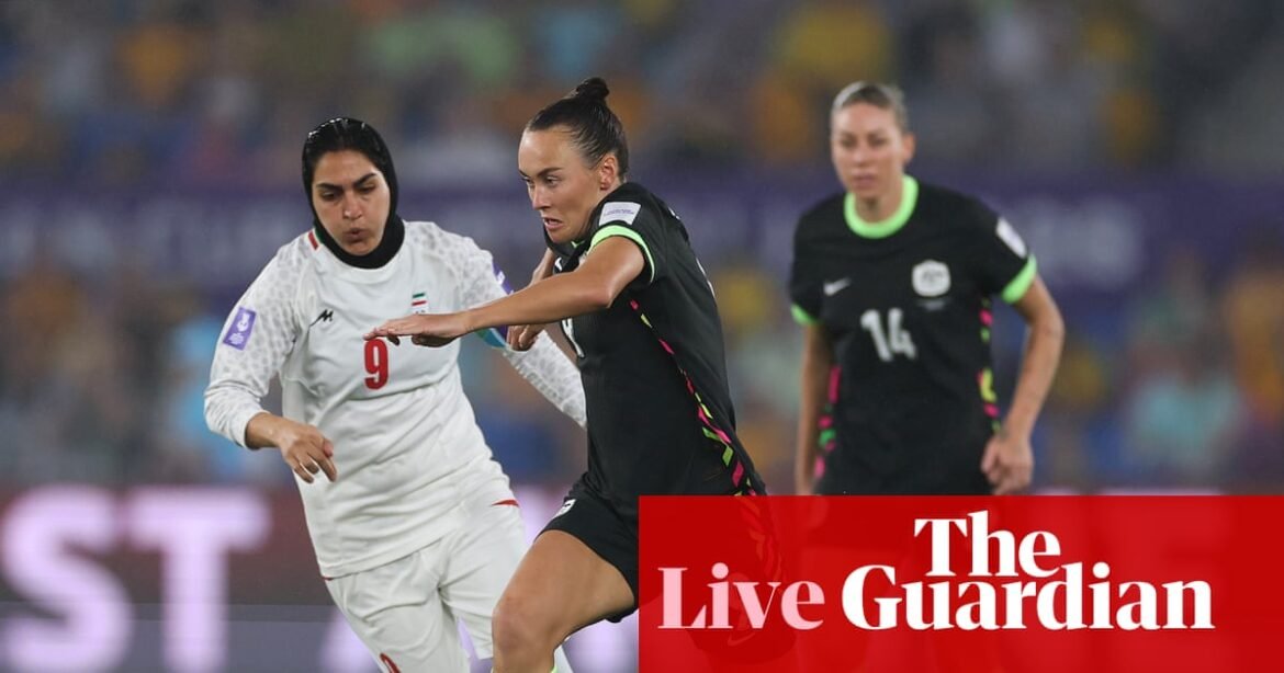 Iran v Australia: Women’s Asian Cup 2026 – live | Women's Asian Cup 2026