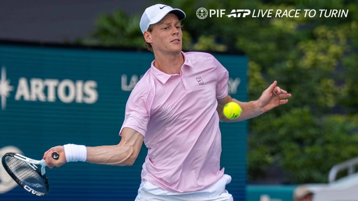 Jannik Sinner is the two-time defending champion at the Nitto ATP Finals.