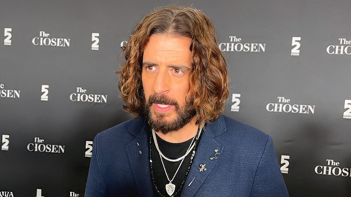 Jonathan Roumie says filming Jesus crucifixion...