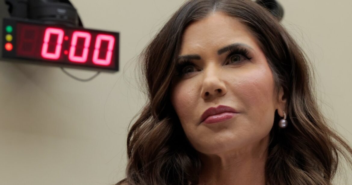 Kristi Noem Is Out at DHS. Markwayne Mullin Is In. – Mother Jones