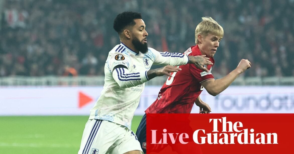 Lille v Aston Villa: Europa League last 16, first leg – live | Europa League