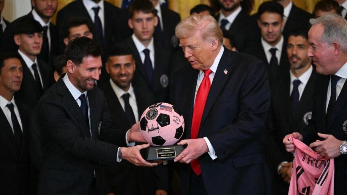 Lionel Messi attends, but David Beckham misses Inter Miami's bizarre trip to Donald Trump's White House