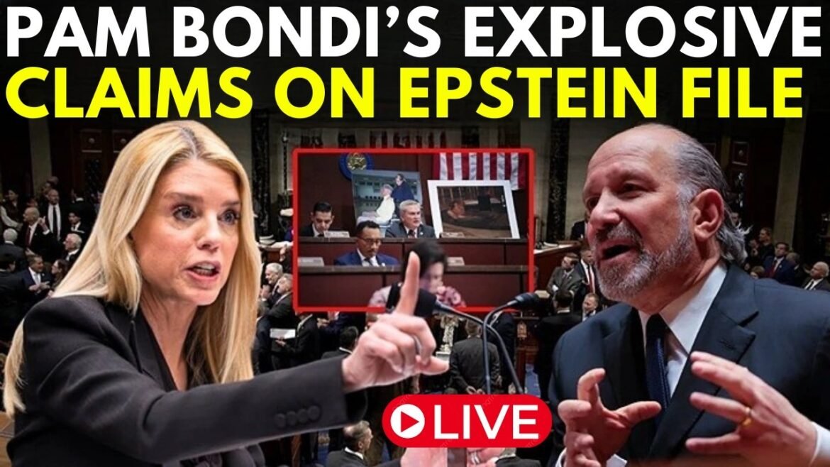 Live: Pam Bondi's Explosive Epstein Comments Send Shockwaves Through Washington D.C. Live Updates!