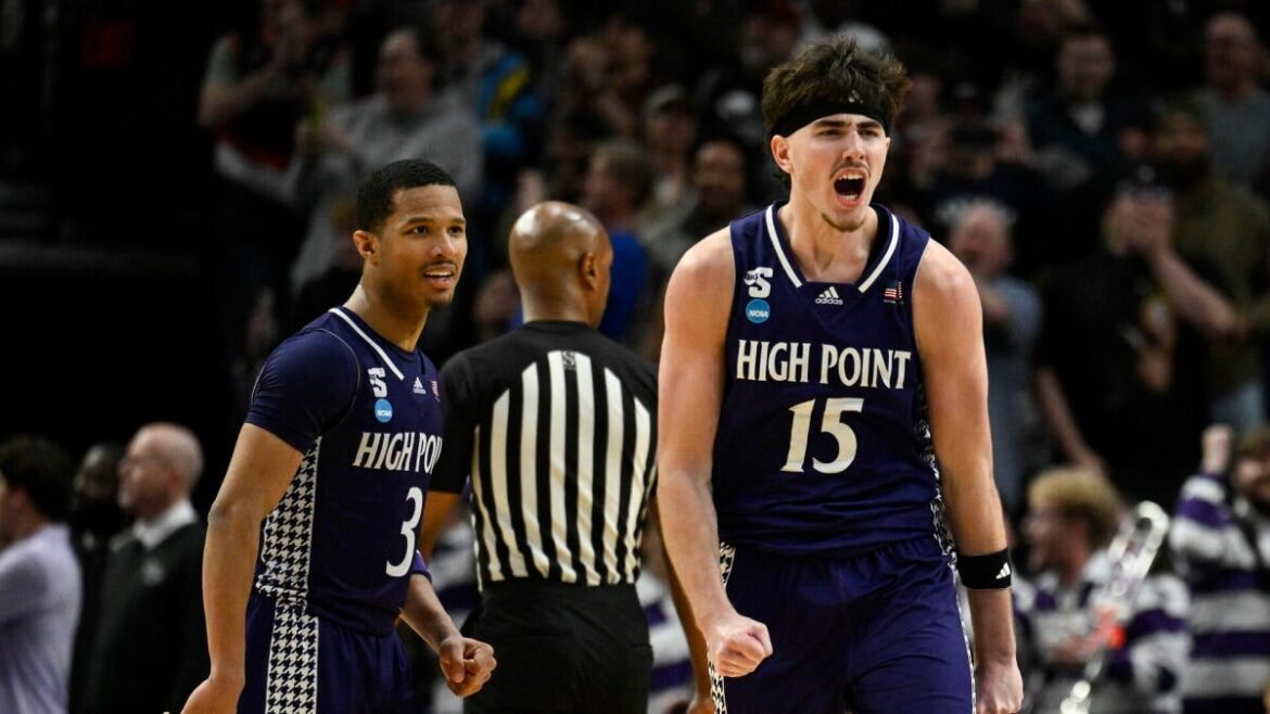 March Madness upsets: High Point, VCU score shock wins in tournament's first round