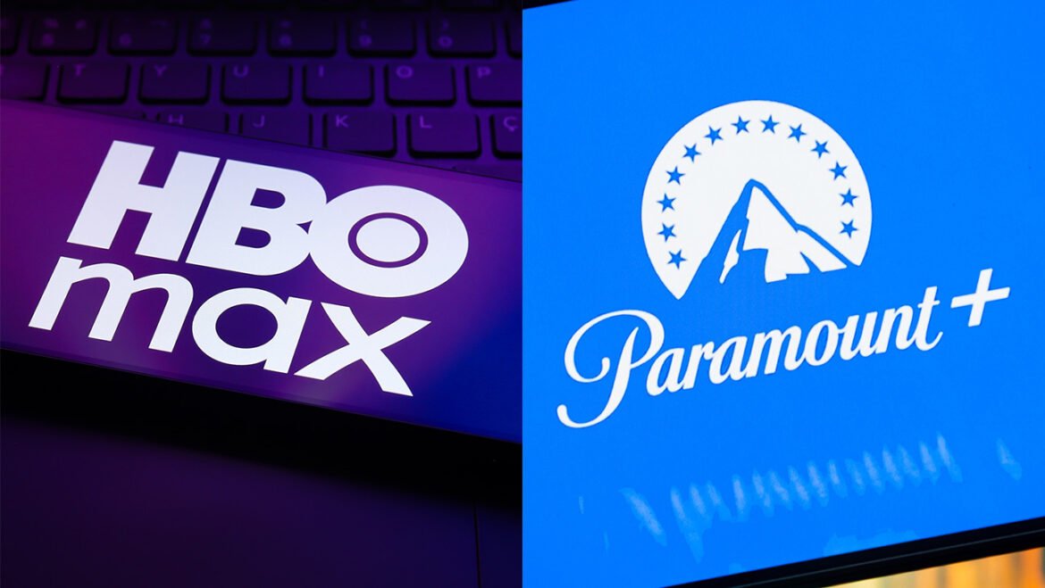 HBO Max and Paramount Plus Logos