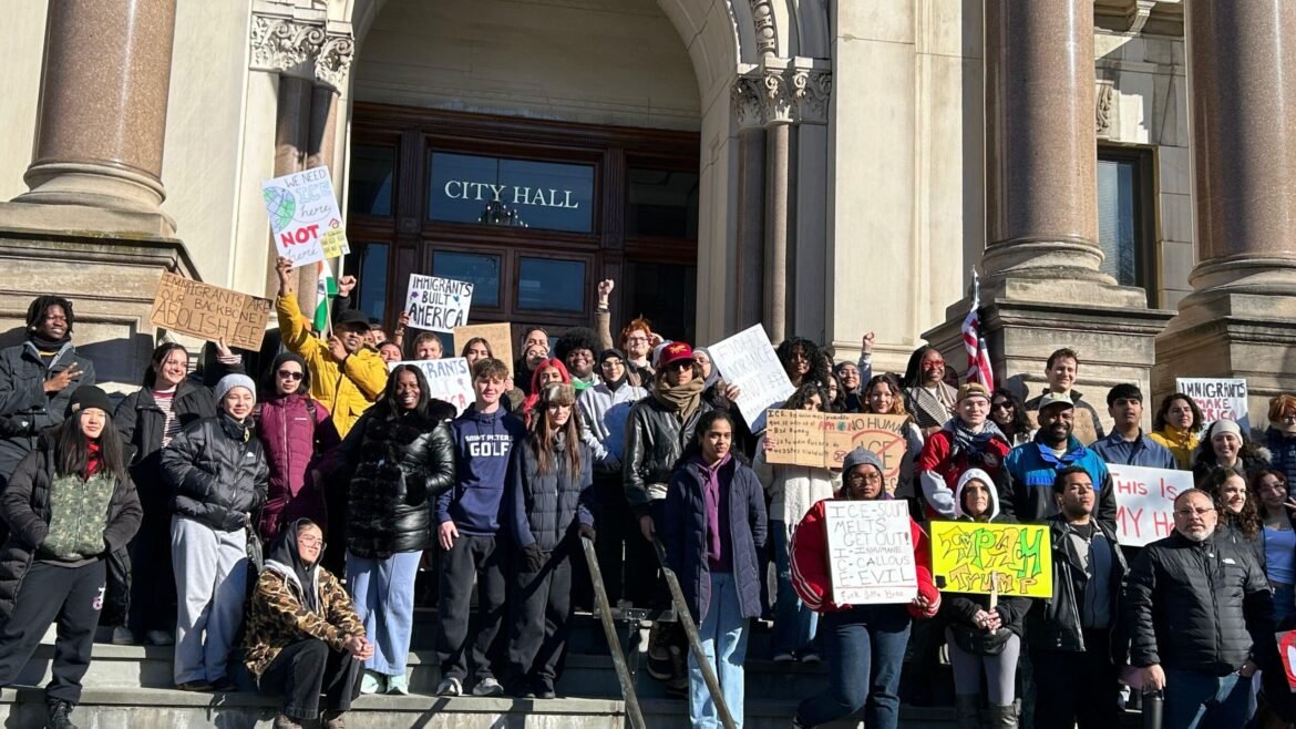 NJ Desis take action against ICE raids