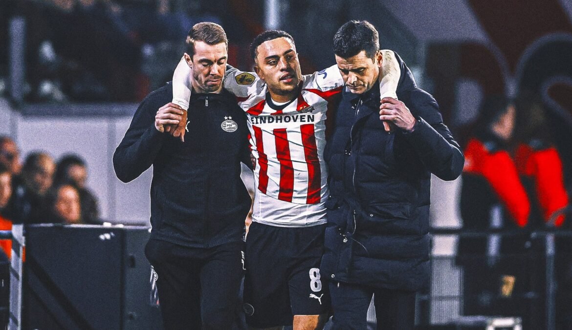'Not Good News': USA Defender Sergino Dest Limps Off With Hamstring Injury In PSV Win