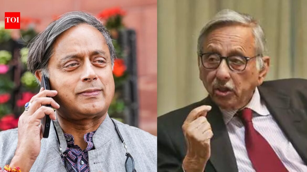 'Parting of ways': Mani Shankar Aiyar, Shashi...