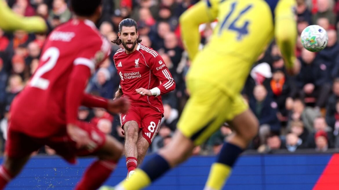 Premier League recap: Tottenham claw for draw at Liverpool in bid to avoid relegation