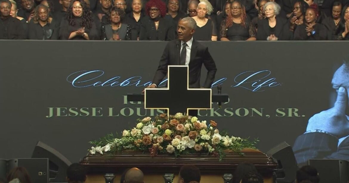 Rev. Jesse Jackson funeral services at House of Hope in Chicago include speeches from Obama, others