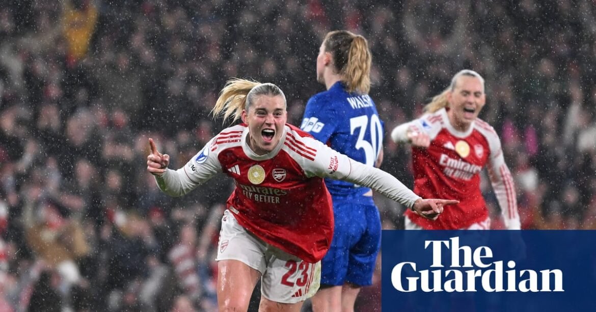 Russo puts Arsenal in charge against Chelsea in Women’s Champions League | Women's Champions League