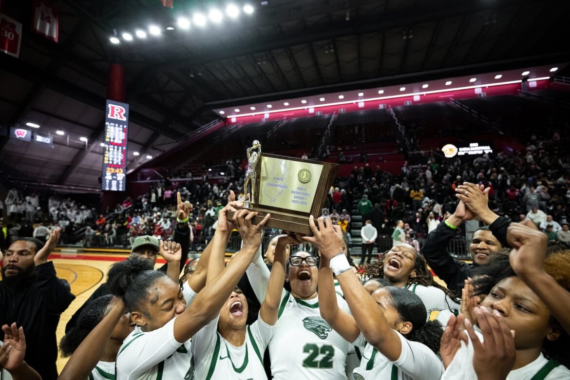 Arts wins the NJSIAA Group 1 girls basketball final between Arts and New Providence at Jersey Mike's Arena in Piscataway, NJ on Sunday, March 15, 2026.