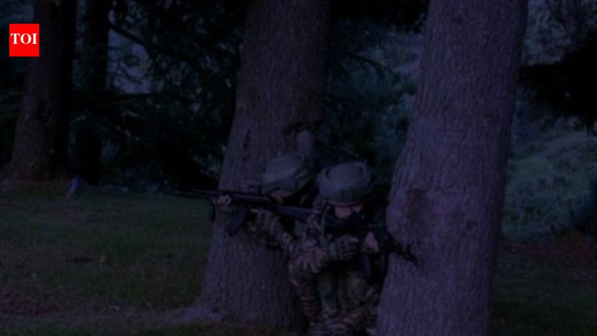 Terrorist killed in overnight encounter in J&K’s...