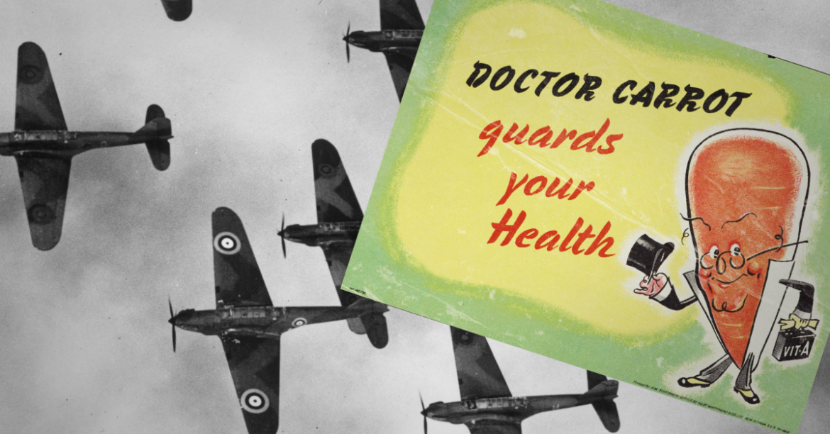 The strange myth behind carrots and night vision